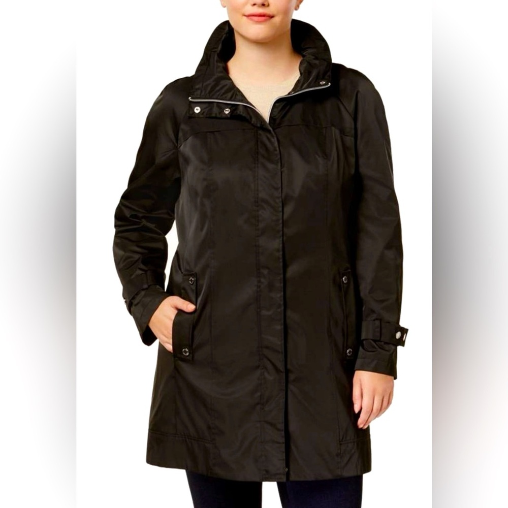 Women's Black Coat 1X